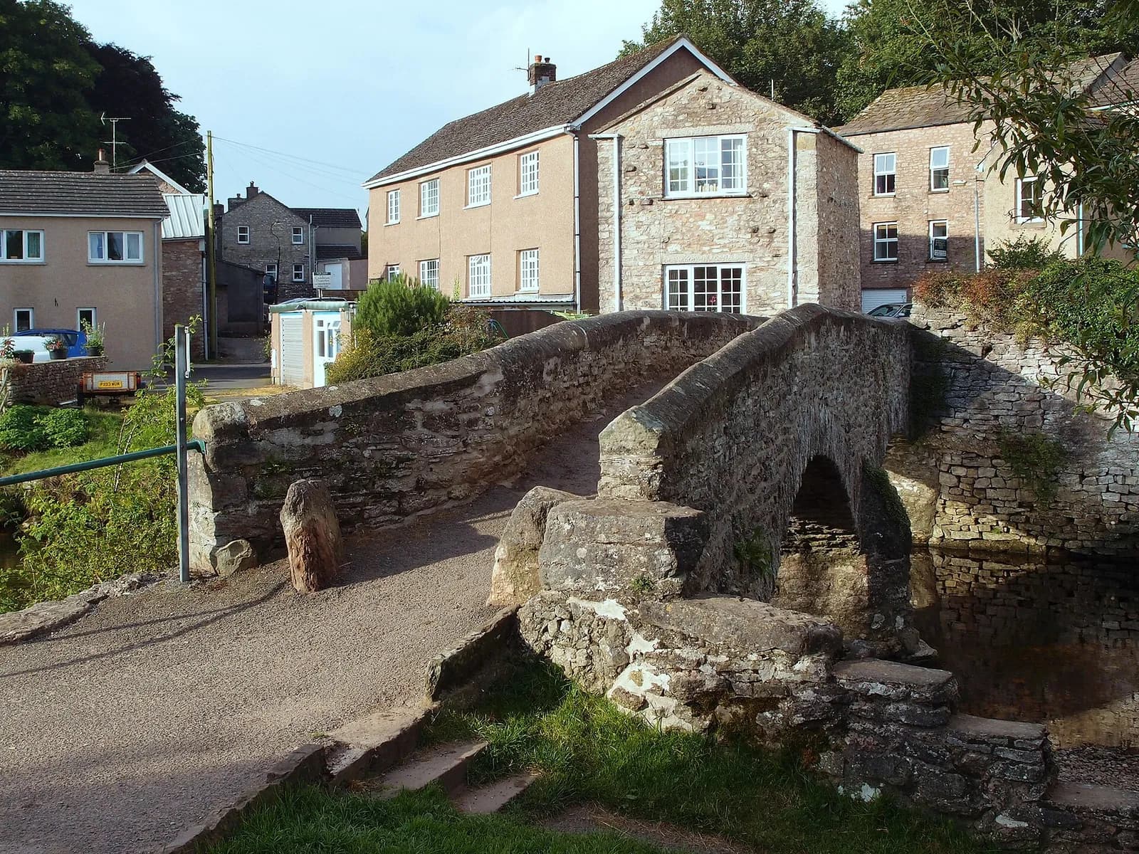 Frank's Bridge, the old stone footbridge over the River Eden at Kirkby Stephen