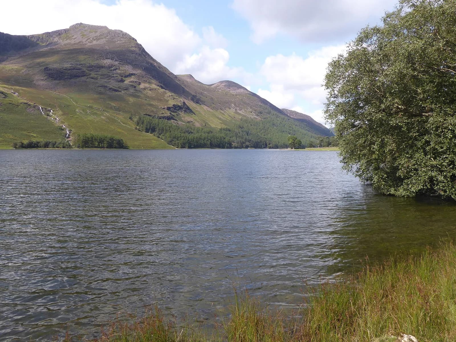 High Stile seen across Buttermere