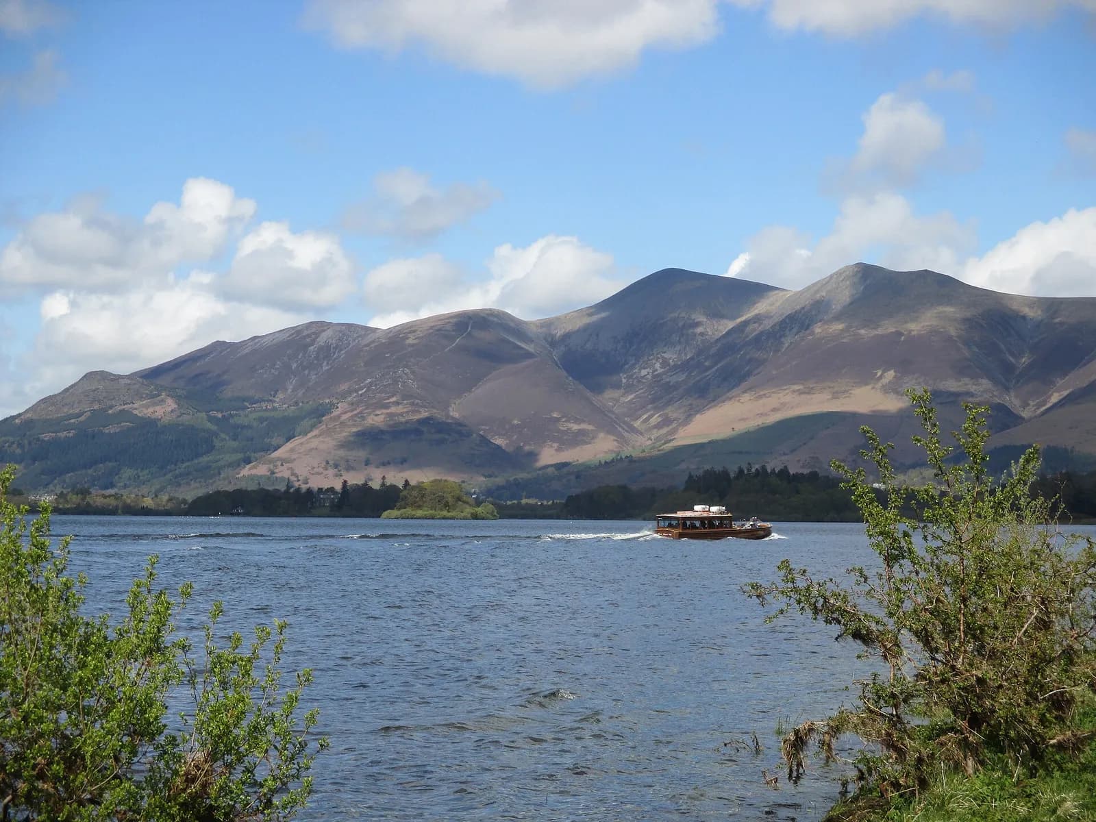 Skiddaw seen across Derwentwater